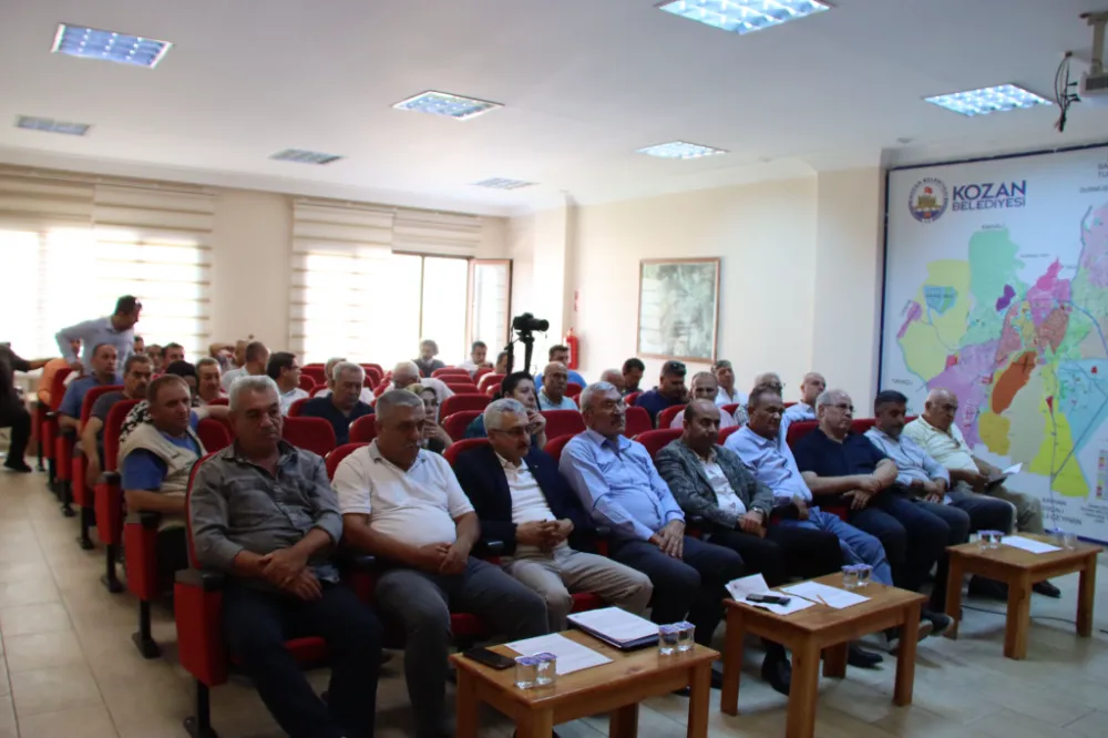 Kozan Belediyesi Ekim Ayı Olağan Meclis Toplantısı Başladı