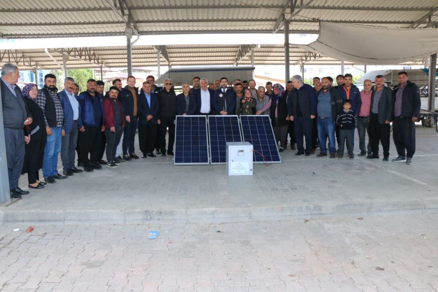Kozan İlçe Tarım Müdürlüğü, Kırsal Alanlarda Güneş Enerjisi Sistemleri Dağıttı