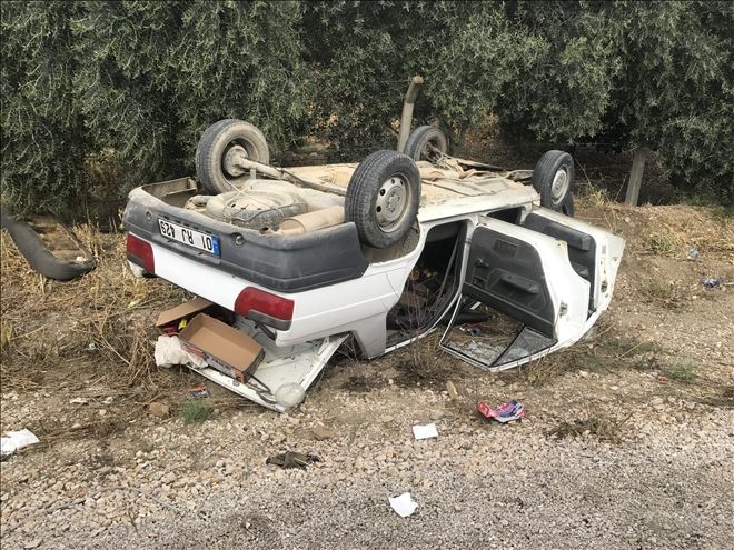 Adana yolu kaza; 2 yaralı 