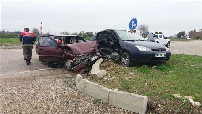 Trafik 	Kazası : 6 Yaralı