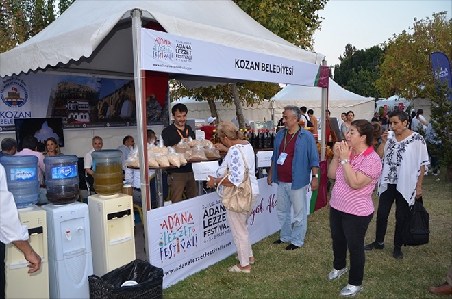 Kozan Belediyesi Lezzet Festivaline katıldı