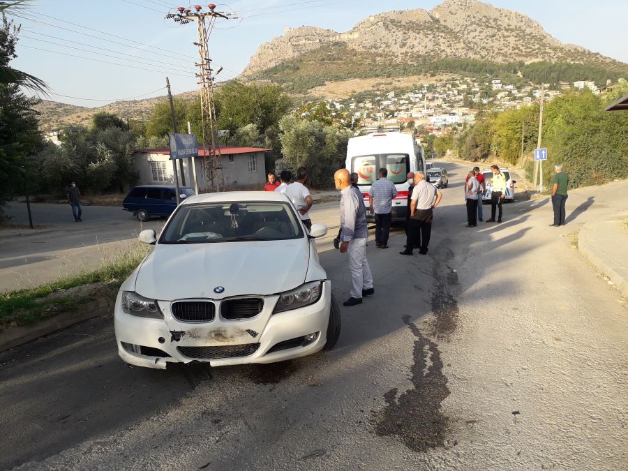 Kozan’da trafik kazası, 1 yaralı 