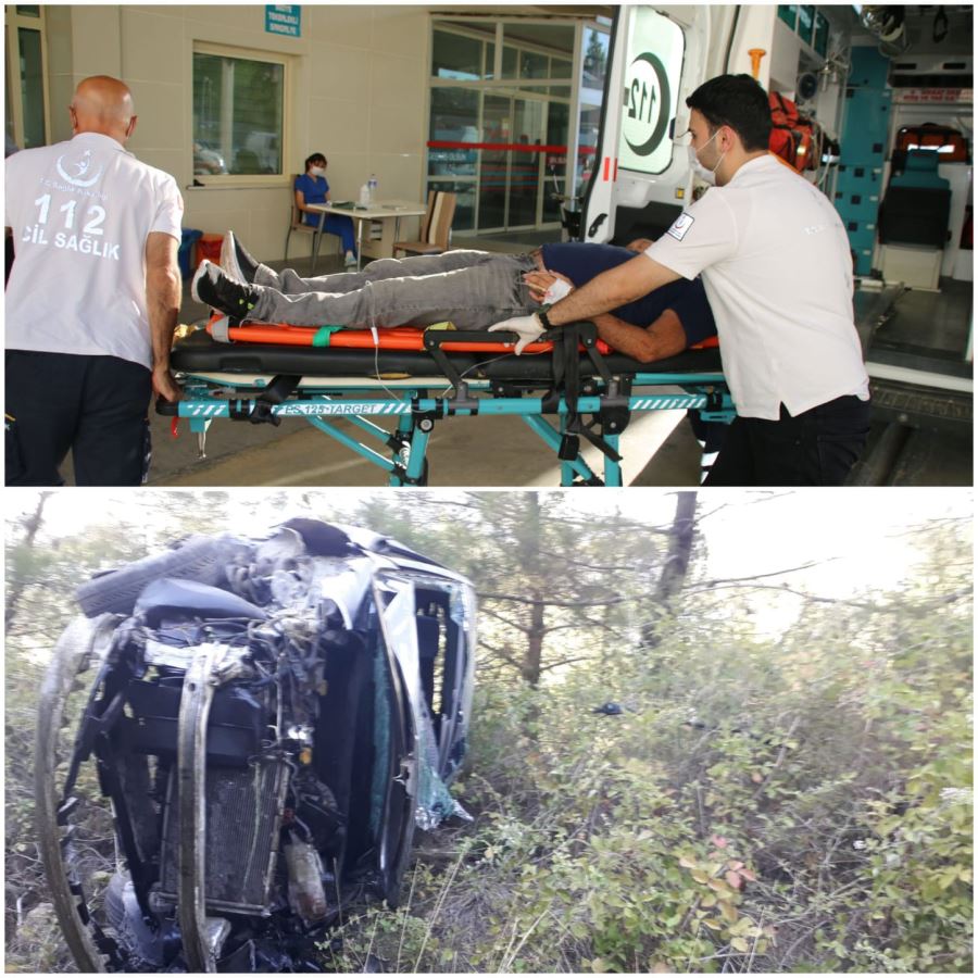 Kozan’da feci kaza: 1 ölü, 1 yaralı