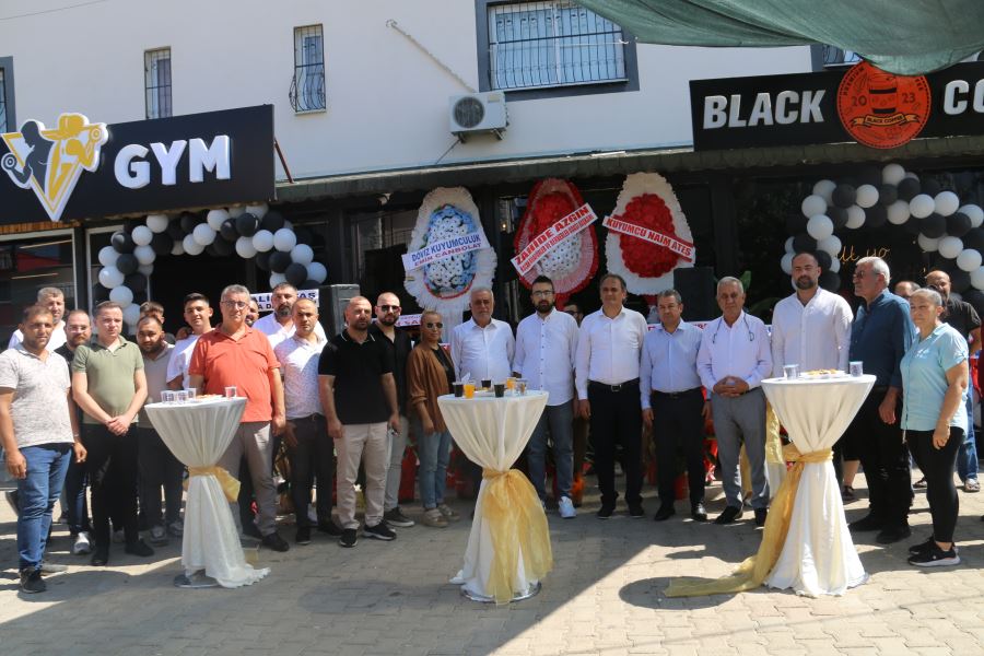 Black GYM Spor Salonu ve Black Caffee Açıldı