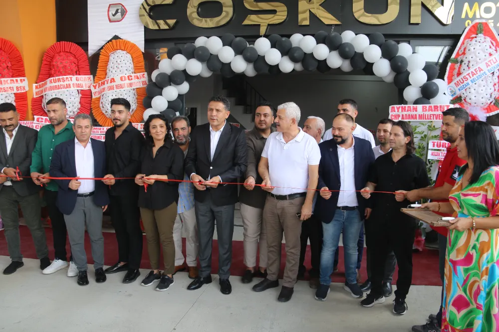 COŞKUN TARIM VE MOTORS AÇILDI