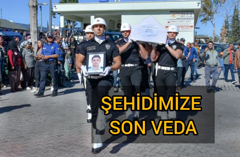 ŞEHİDİMİZE SON VEDA