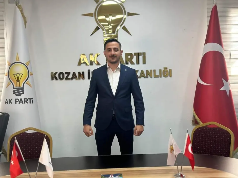 Süleyman Yavuz, AK Parti Kozan Gençlik Kolları Başkanı oldu