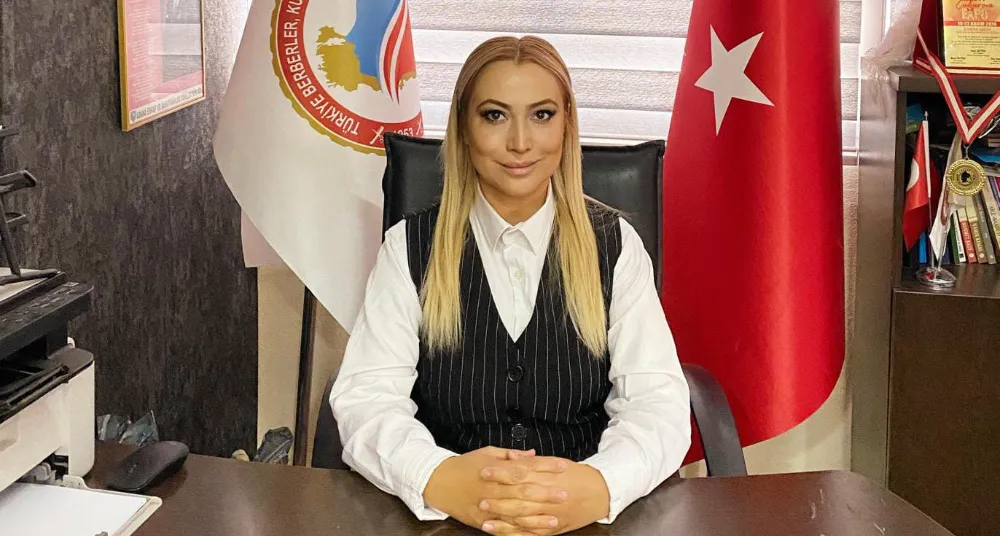 Kozan Berberler ve Kuaförler Odası Başkanı Zahide Azgın, 