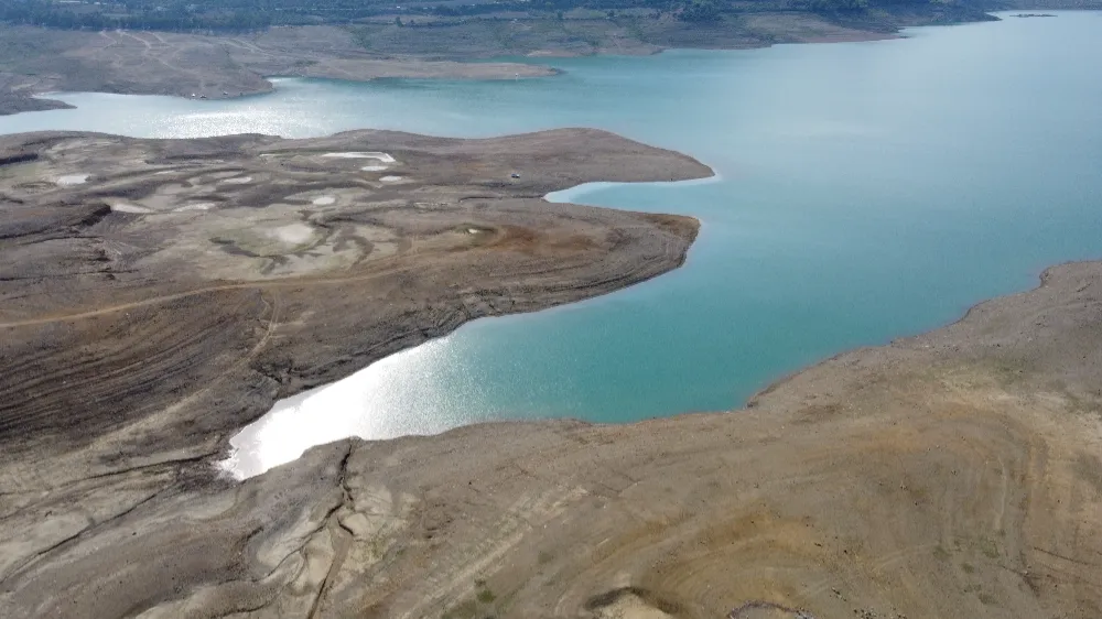  KOZAN BARAJINDA SU BİTMEK ÜZERE   