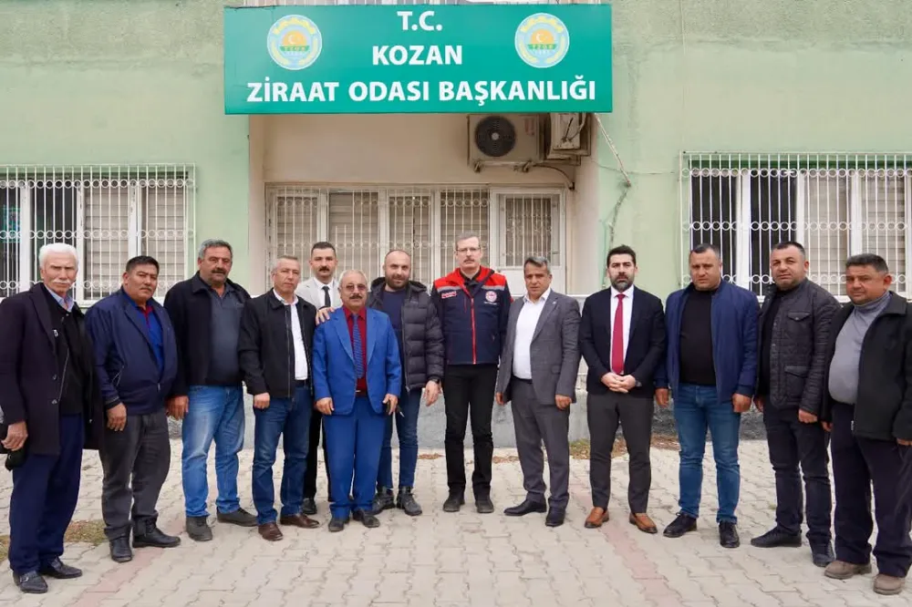 Kökçüoğlu’ndan Kozan Ziraat Odası’na Ziyaret