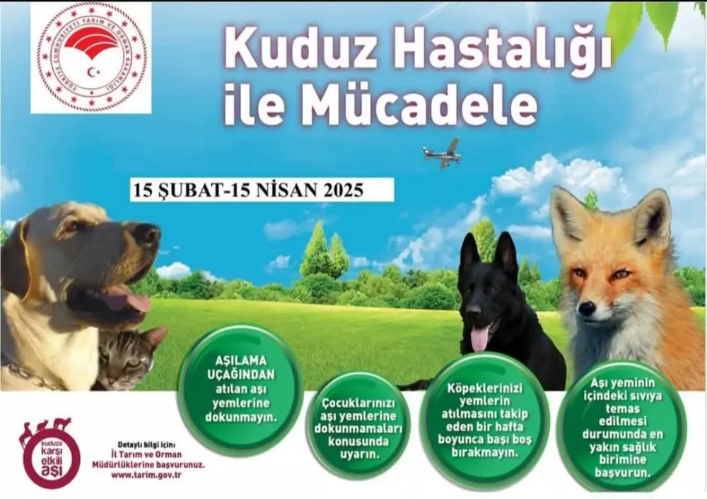 Havadan Kuduz Aşılaması Başlatıldı