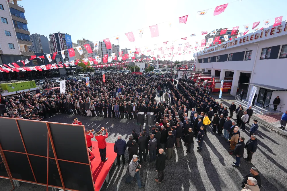 ADANA’DA YENİ MERKEZ İTFAİYE BİNASI AÇILDI