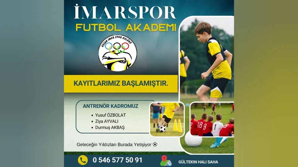 KOZAN İMAR SPOR YILDIZLARI YETİŞTİRİYOR  