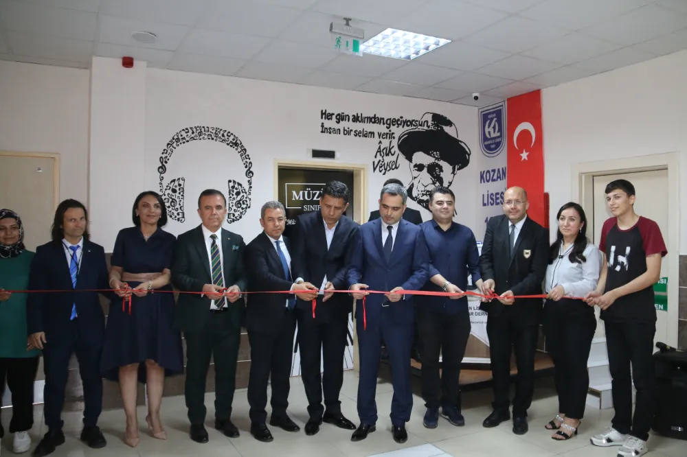 MÜZİK SINIFI AÇILDI, UMUTLAR YEŞERDİ