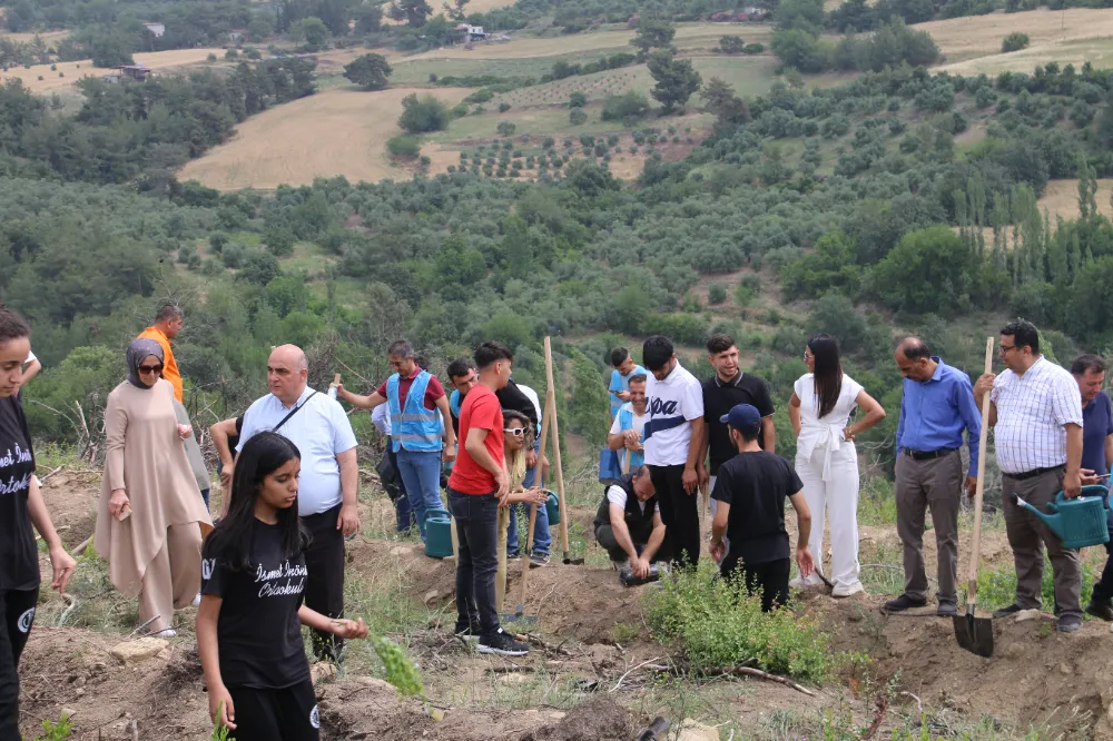 ADALET ORMANI’NA FİDAN DİKİLDİ