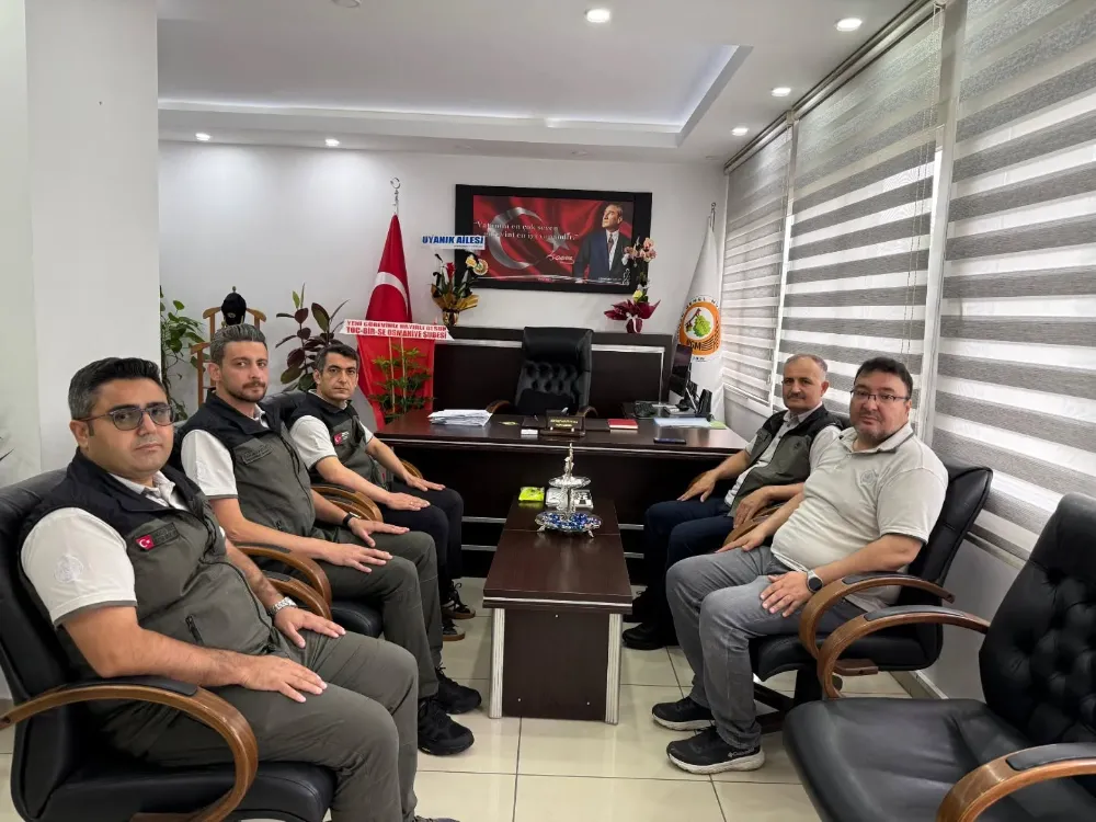 ETLİ’DEN KOZAN ORMAN İŞLETME MÜDÜRLÜĞÜ’NE ZİYARET
