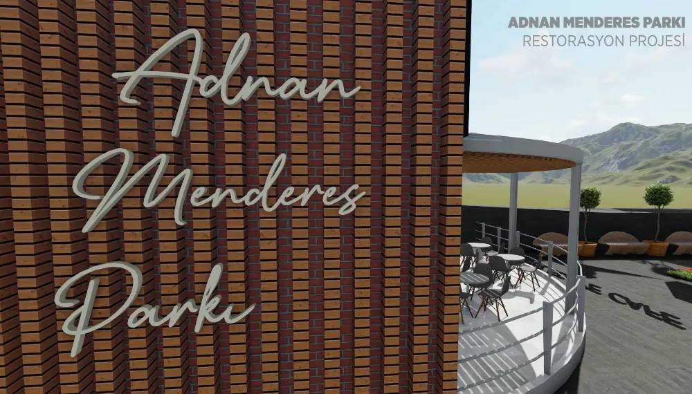 ADNAN MENDERES PARKI YENİLENİYOR