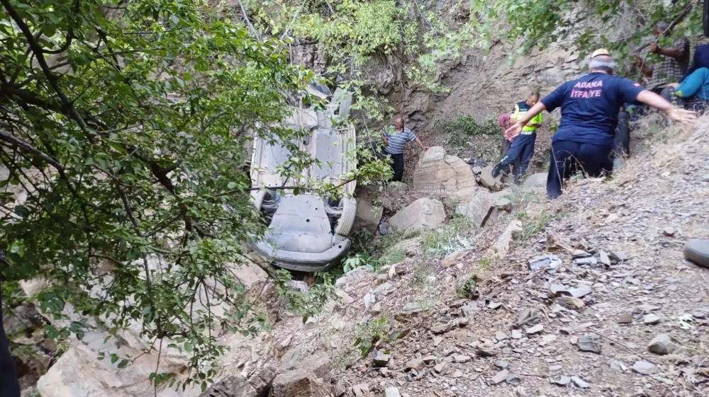 Feke’de Trafik Kazası: 1 Yaralı