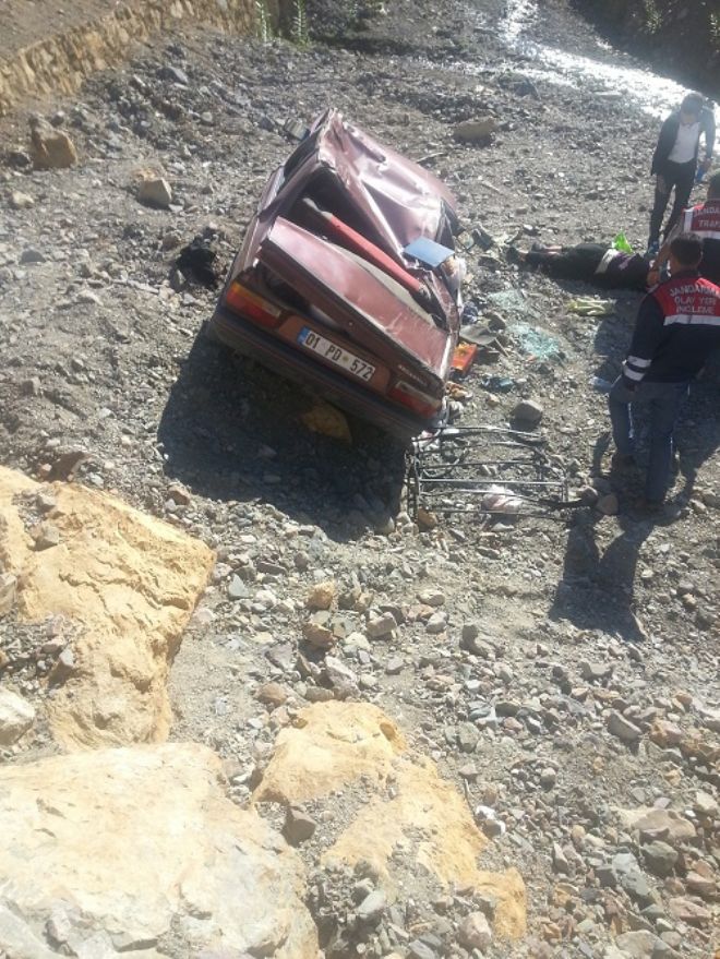 Akraba Ziyareti Yolunda Kaza 1 Ölü 1 Yaralı