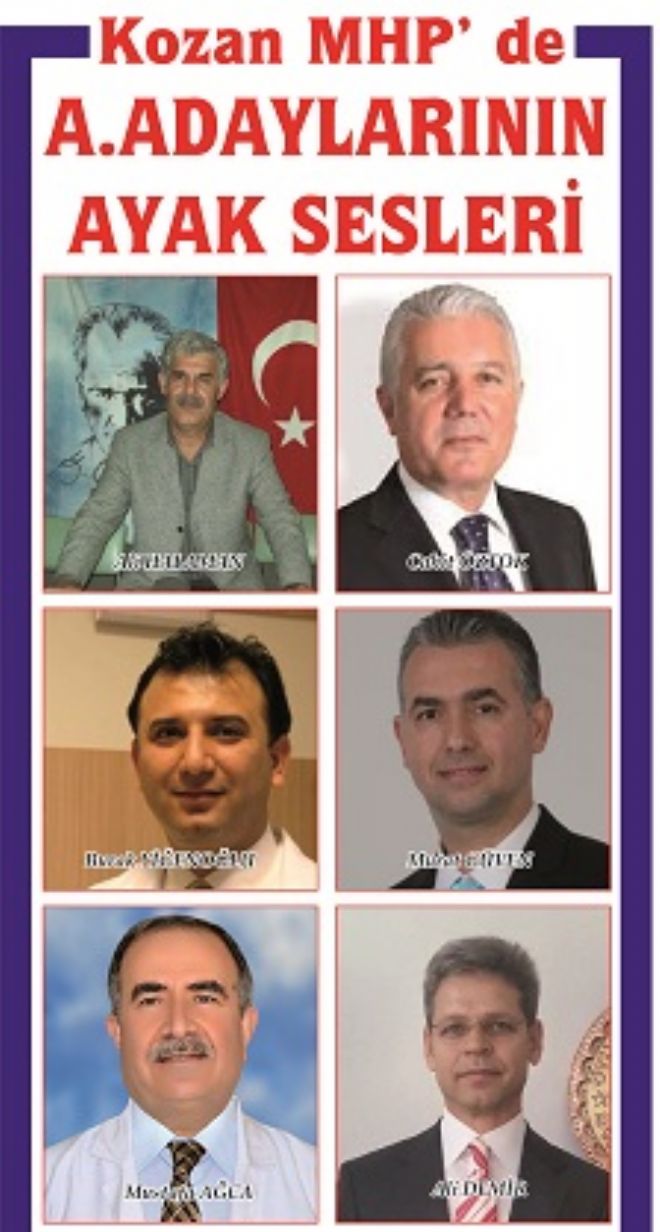 Kozan MHP de aday adaylarının ayaksesleri